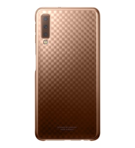 Galaxy A7 (2018) ile Uyumlu Gradation Kılıf Altın EF-AA750CFEGWW