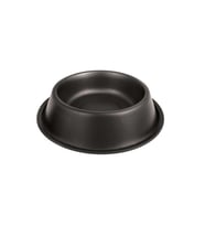 ASR-FP-8 Düz Siyah Çelik Kedi Köpek Mama Kabı 8 Oz (236 ml)