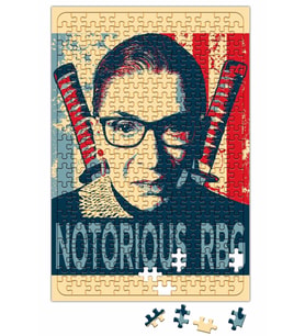 Notorious Rbg Us Supreme Court Justice Puzzle 240 Parça