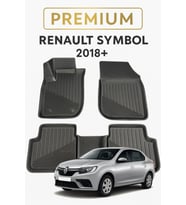 Renault Symbol 2018+ Uyumlu 3D Oto Paspas Premium