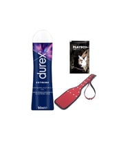 Durex Extreme AnalJel 50 ml + Kırmızı Deri Şaplak + Hediye