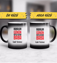 Babalar Günü Hediyesi -2- Sihirli Kupa Bardak