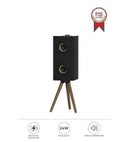 Torima D67 Siyah Kablosuz Hoparlör 24W Çift Sürücü, 3000mAh Batarya, Taşınabilir Ayaklı Speaker