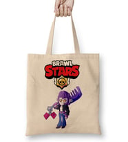 Brawl Stars Rockabılly Mortıs Bez Çanta Uzun Saplı