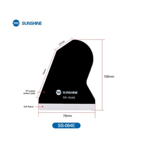 Sunshine SS-064E Nano Cam Çekme Spatulası (Siyah)