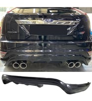 Ford Focus 2.5 Hb Arka Ek Difüzör Siyah Plasti 2008 2009 2010 2011 Arka-bodykit-ek-karlık