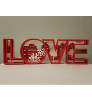 LOVE Sevgililer Günü - Valentine Day Dekoratif Obje