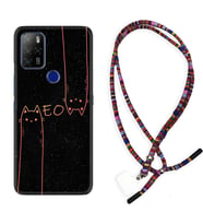 Omix X300 X500 X400 X600 X700 Kılıf Boyun Asklı Rasta Silikon Meow 1657