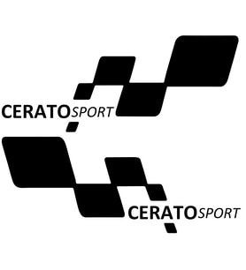 cerato sport Etiket Yapıştırma 30cmx11cm MMD177