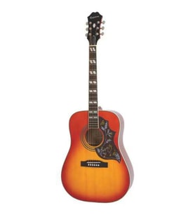 Epiphone Hummingbird Pro Elektro Akustik Gitar (Faded Cherry Sunburst)