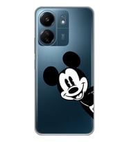 Xiaomi Redmi 13C Uyumlu Mickey Mouse Tasarımlı Şeffaf Telefon Kılıfı