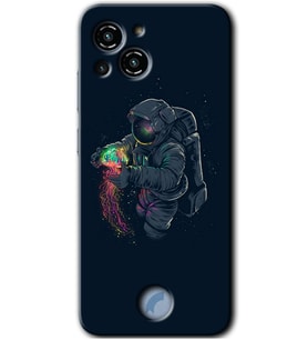 Reeder S23 Pro Max Kılıf HD Desen Baskılı Arka Kapak - Astronot Kıyafeti