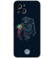 Reeder S23 Pro Max Kılıf HD Desen Baskılı Arka Kapak - Astronot Kıyafeti