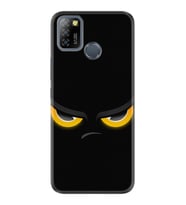 Infinix Smart 5 Kılıf Silikon Desen Özel Seri Black Eyes 1644