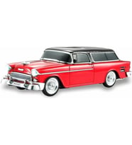 Knstar WS-1955 Klasik Araba Usb-Tf-Fm Radyo Bluetooth Hoparlör Kırmızı