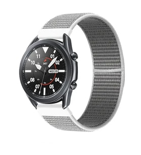 ALLY 20MM Huawei Watch Galaxy Watch Classic Kayış Kordon Nylon Loop-(5775) - SSSSSS1717-1537
