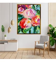 Altın  Çerçeveli tablo ss230
