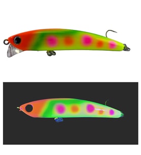 Longin Franky 90mm 13gr Floating Maket Balık TU010PA Carnival