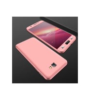 Samsung Galaxy J7 Prime Uyumlu Kılıf Zore Ays Kapak (Rose Gold Altın)