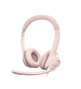 Logıtech H390 Usb Kulaklık Pudra Pembe 981-001281