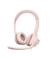 Logıtech H390 Usb Kulaklık Pudra Pembe 981-001281