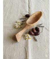 El yapımı zeytin özel tasarım sunum kaşığı kürek (ÇokluRenk)
