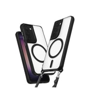 Samsung Galaxy S23 Kılıf Enka Magsafe Silikon Kılıf - Siyah