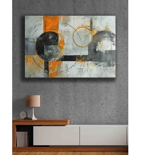 Koç stüdyo Modern tasarım kanvas tablo 50x70 (Çok Renkli)