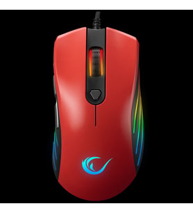 Rampage Limbo Makrolu 6400Dpi Ledli Gaming Mouse Kırmızı Smx-R33
