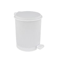 Nostalji Pedallı Çöp Kovası: 20 Litre (Beyaz)