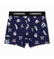 CARNAVAL Koala Desenli Premium Pamuklu Erkek Boxer - Lacivert Renkli