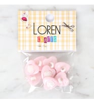 Crafts Pembe 8'Li Düğme - 3051