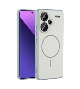Xiaomi Redmi Note 13 Pro Plus 5G Uyumlu Kılıf M-safe Şarj Özellikli Zore Tea Kapak