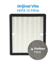 Fakir Vita HEPA 13 + Karbon Filtre Orijinal