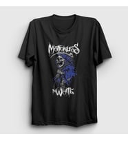 Presmono Unisex Siyah Reaper Motionless In White T-Shirt 166441tt