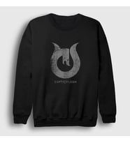 Presmono Unisex Siyah Logo Septicflesh Sweatshirt 172650tt