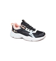 Jump 29943 Kadın Sneaker Spor Ayakkabı (Siyah - Pembe) (Siyah-Pembe)