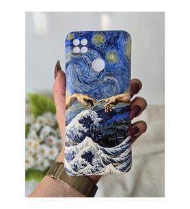 Xiaomi Redmi 9C / 10A Uyumlu Baskılı Şeffaf Telefon Kılıfı