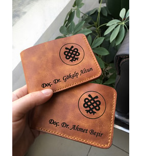 Hakiki Deri El Yapımı Bifold Cüzdan