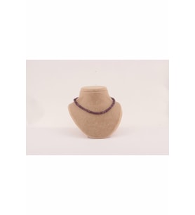 Ametist 6mm Kolye (düğümsüz)