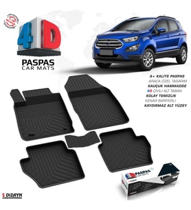 EcoSport 4D Havuzlu Paspas 2018-2022 A+Kalite