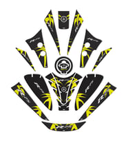 Yamaha R25 2019 - 2024 Uyumlu Tank Pad Set 008