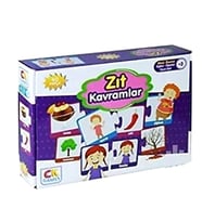 Ck Games Zıt Kavramlar 40 Parça Eğitici Oyuncak
