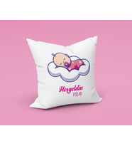 HoşGeldin Bebek Tasarımlı Yastık Kişiye Özel