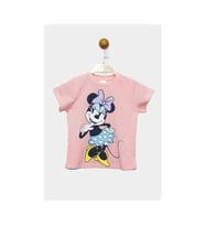 MINNIE MOUSE Lisanslı Kız Çocuk tişört 21352