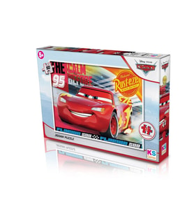 CR709 Cars 50 Parça Çocuk Puzzle -KS Puzzle