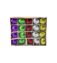 20PCS SUDA YÜZEN MUM BEYAZ - RENKLİ (5680)