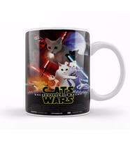 Star Cat Wars 012 Kupa Bardak Porselen
