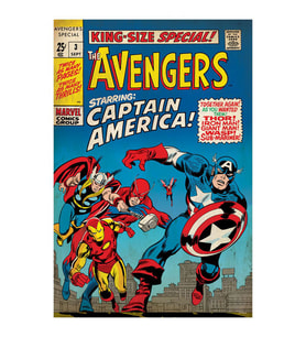 Prime 3D Marvel Comics Avengers Puzzle 300 Parça 33167