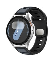 Lexroo Xiaomi Redmi Watch 5 Active KRD-135 22mm Silikon Kordon Strap Kayış - Midnight Blue-Siyah